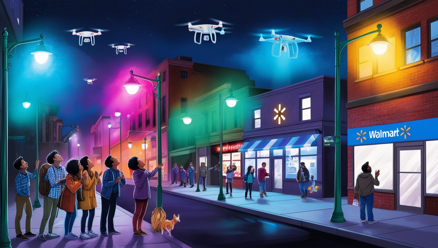 Flashing Lights Across America Alien Theories or Tech Glitches?