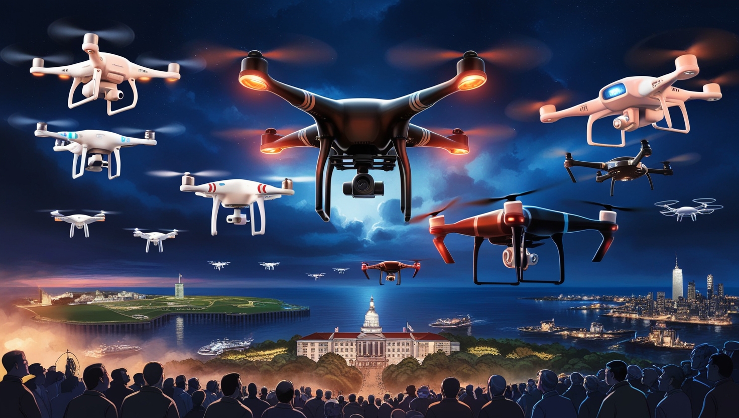 Mysterious Drones Over New Jersey Cover-Up or Alien Invasion?