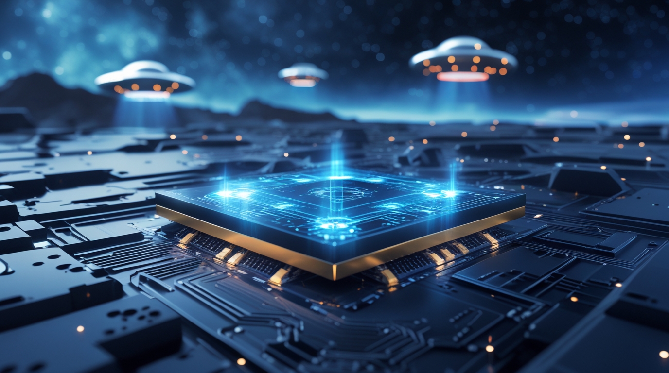 The Quantum Chip That Could Attract Aliens Are We Opening Doors to Extraterrestrial Intelligence?