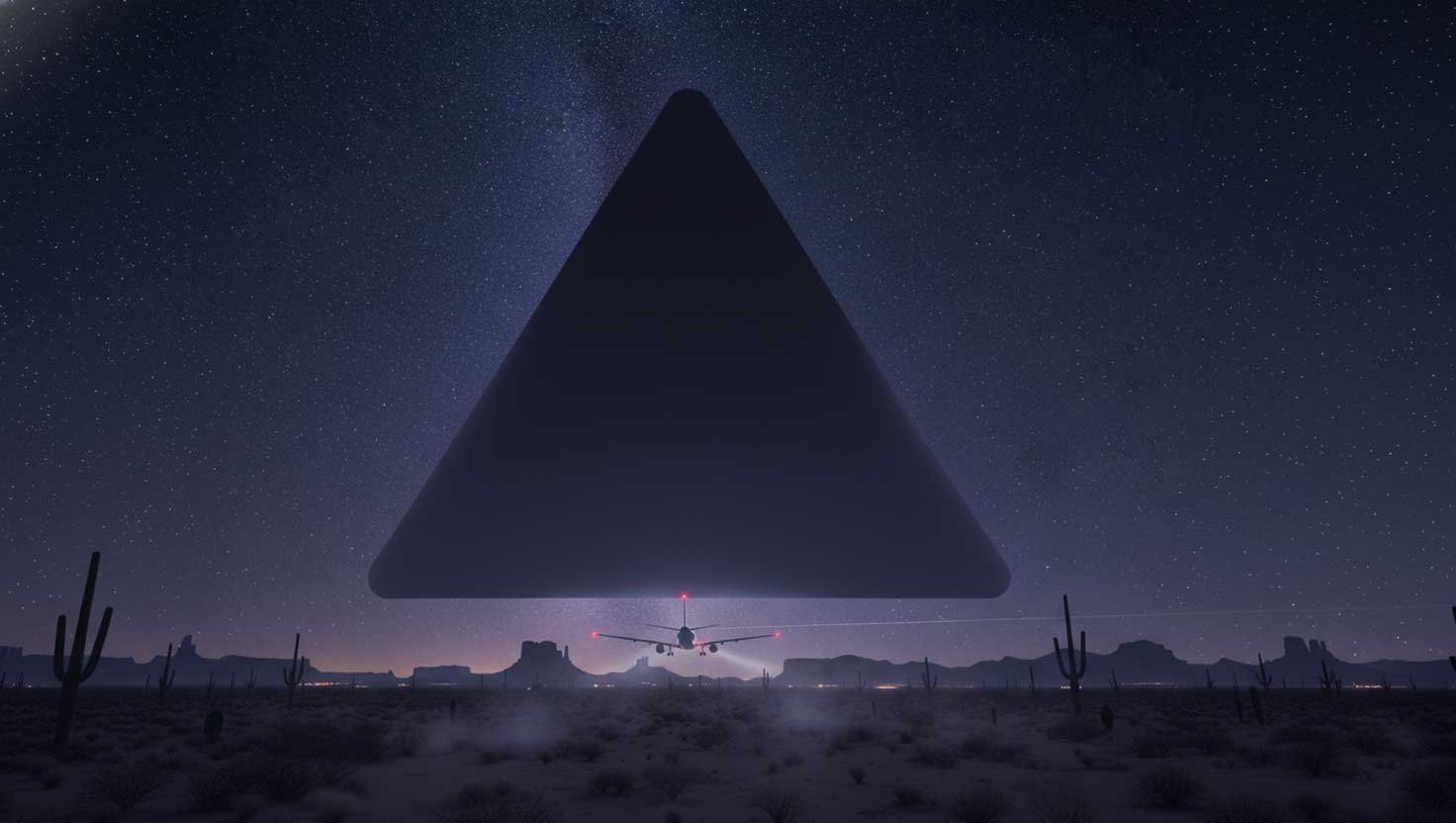 Triangle Craft Over Arizona The FAA Audio Leak Pilots Were Not Supposed to Reveal